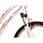 Mestský bicykel 26" Romet Belleco biely 18" 
